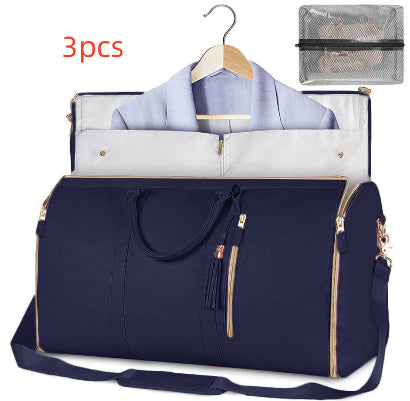 Large Capacity Foldable Travel Duffle Bag, Waterproof Tote