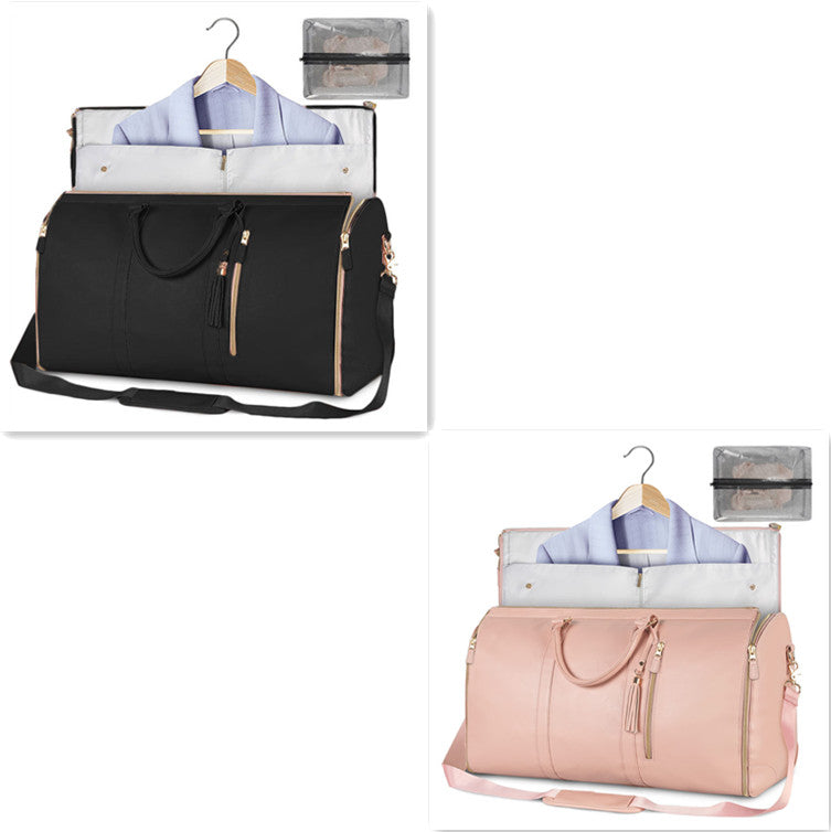 Large Capacity Foldable Travel Duffle Bag, Waterproof Tote