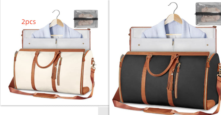 Large Capacity Foldable Travel Duffle Bag, Waterproof Tote
