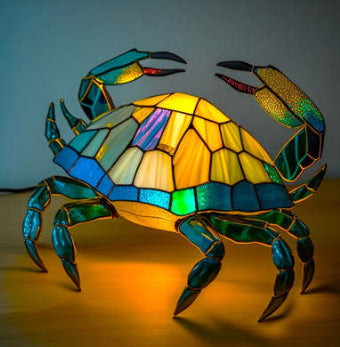 3D Animal Table Lamp With Colourful Light, Vintage Night Light