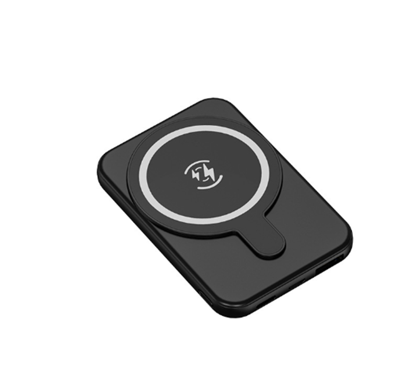 Mini Magnetic Wireless Power Bank 5000mAh with Fast Charging