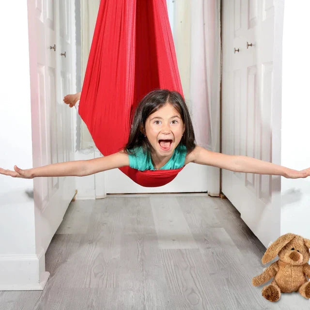 Kids' Sensory Swing with Soft Breathable Fabric for Play and Rest