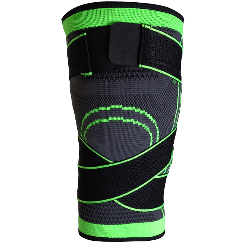 3D Weave Sports Knee Pad with Adhesive Support Strap