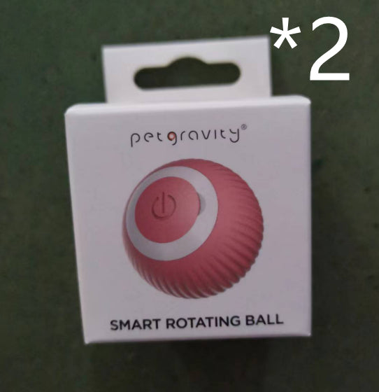 Automatic Rolling Ball Cat Toy With Gravity Rotation