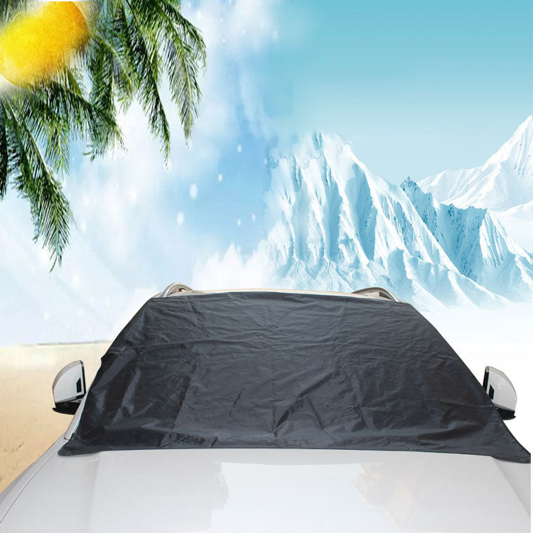 Magnetic Car Windshield Cover, Waterproof Snow and Frost Sunshade