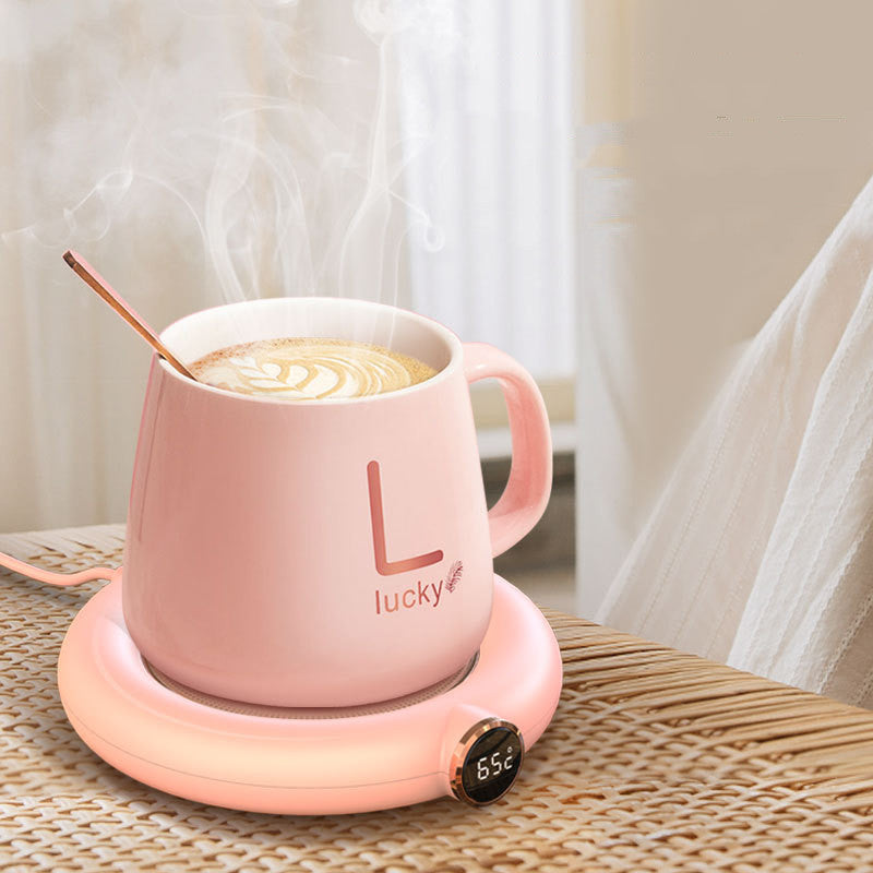 Smart Heated Coffee Mug Warmer Coaster With Auto Shut-Off