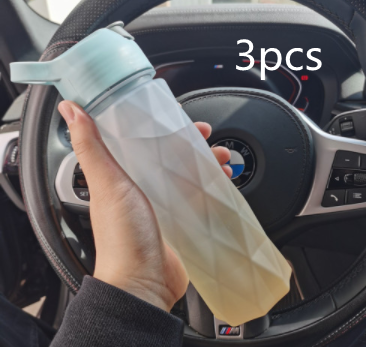Spray Water Bottle With Handle Strap For Sport And Travel