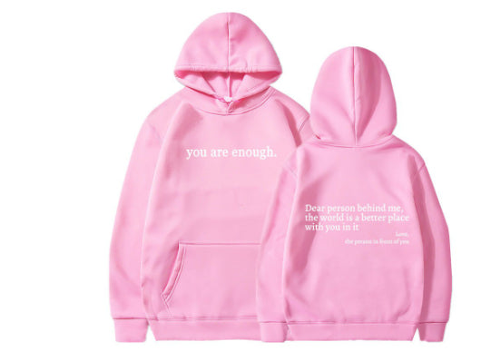 Women's Kindness Slogan Hoodie, Long Sleeve Sweatshirt in Many Colours