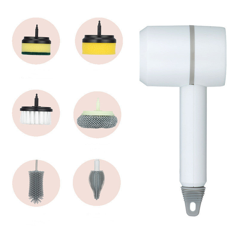 Cordless Electric Cleaning Brush For Dishes, Bathtub And Tiles