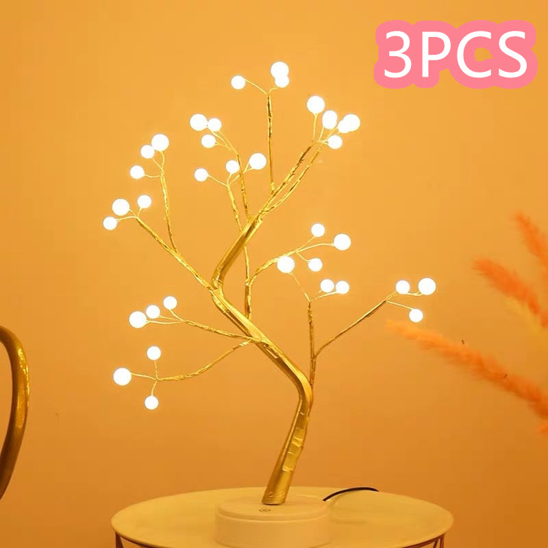LED Copper Wire Fairy Lights for Bedroom, Warm Rice Grain and Round Styles
