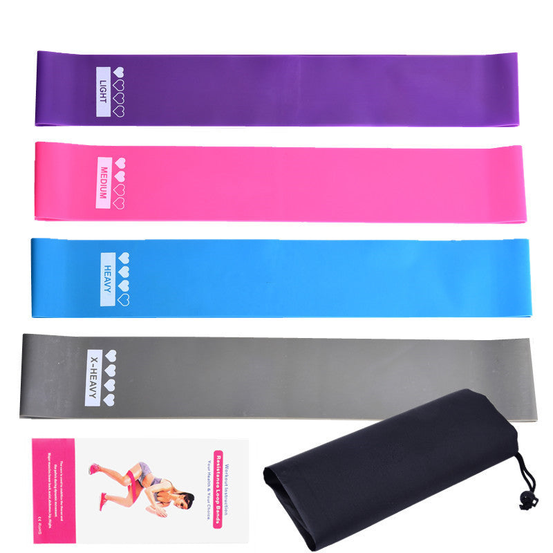 Elastic Resistance Bands for Booty, Legs and Full-Body Workouts