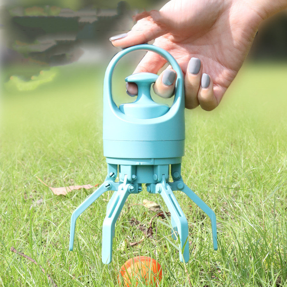 Portable Dog Poop Scooper With Built-In Bag Dispenser