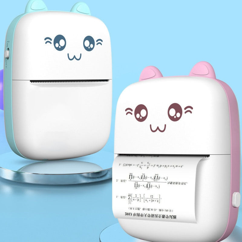 Mini Bluetooth WiFi Pocket Printer For Photos, Notes And Labels