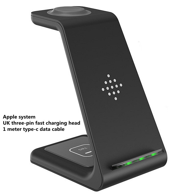 3-in-1 Wireless Charging Station Stand for Phones, Watch and Earbuds