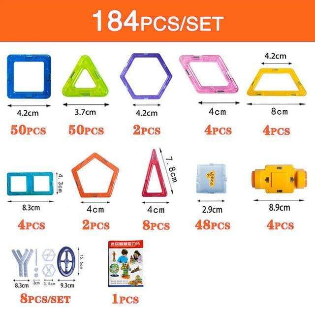 Magnetic Building Blocks Set For Kids, Creative Construction Toy