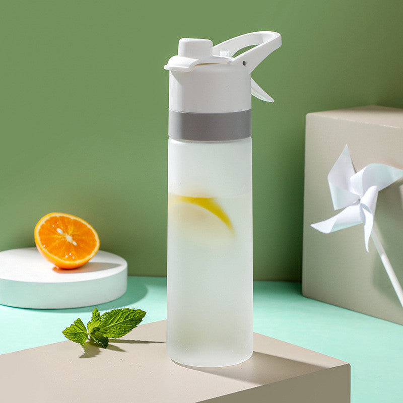 Spray Water Bottle With Handle Strap For Sport And Travel