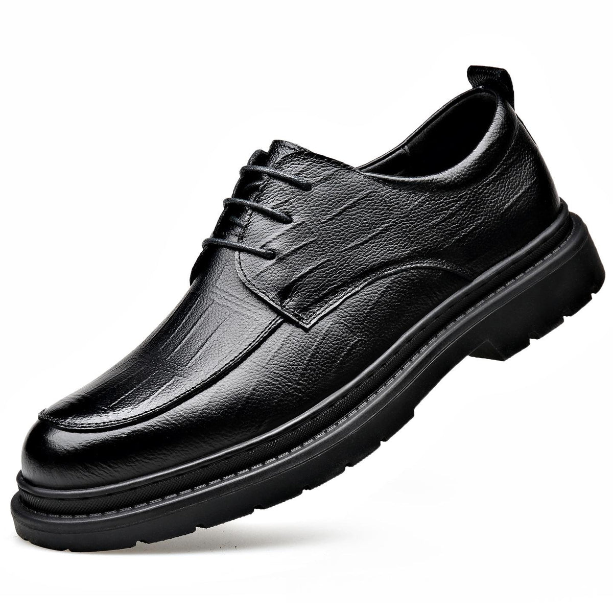 Men's Business Formal and Casual Full-Grain Leather Shoes