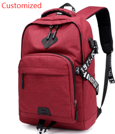 USB Charging Laptop Backpack, Practical Travel Bag with Charge Port