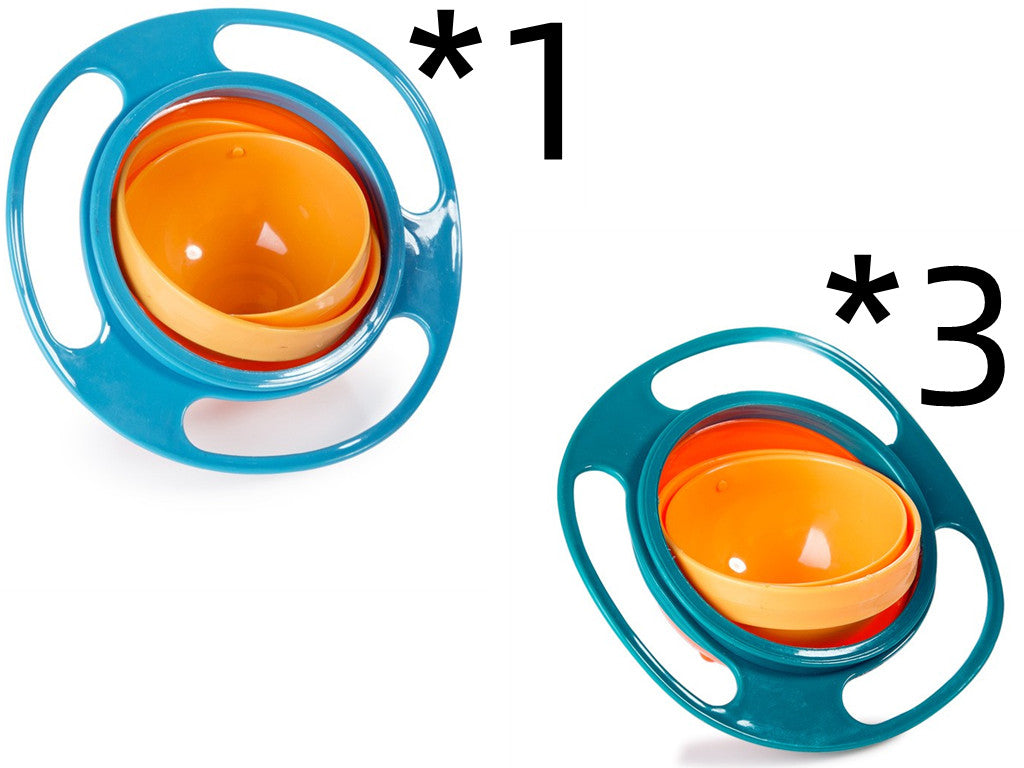 360 Rotating Spill-Proof Kids Bowl That Is Dishwasher Safe