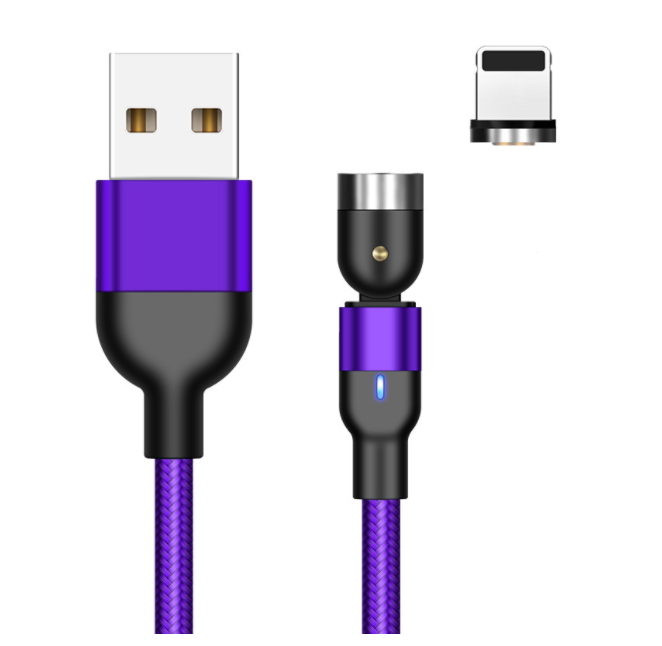 Rotating Magnetic Charging Cable, USB Type C and Fast Charge