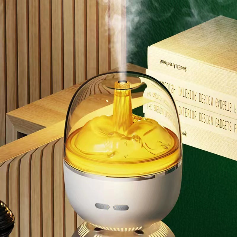 Ultrasonic Aromatherapy Essential Oil Diffuser with Colour Lights