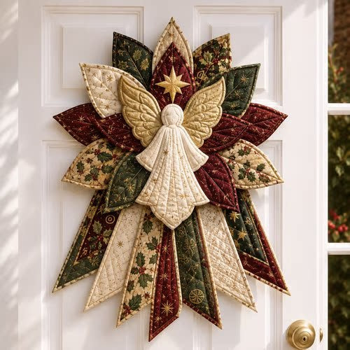 DIY Oversized Quilted Bow Sewing Kit, Fabric Craft Set