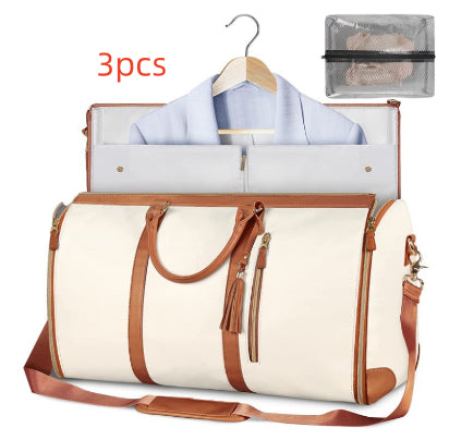 Large Capacity Foldable Travel Duffle Bag, Waterproof Tote
