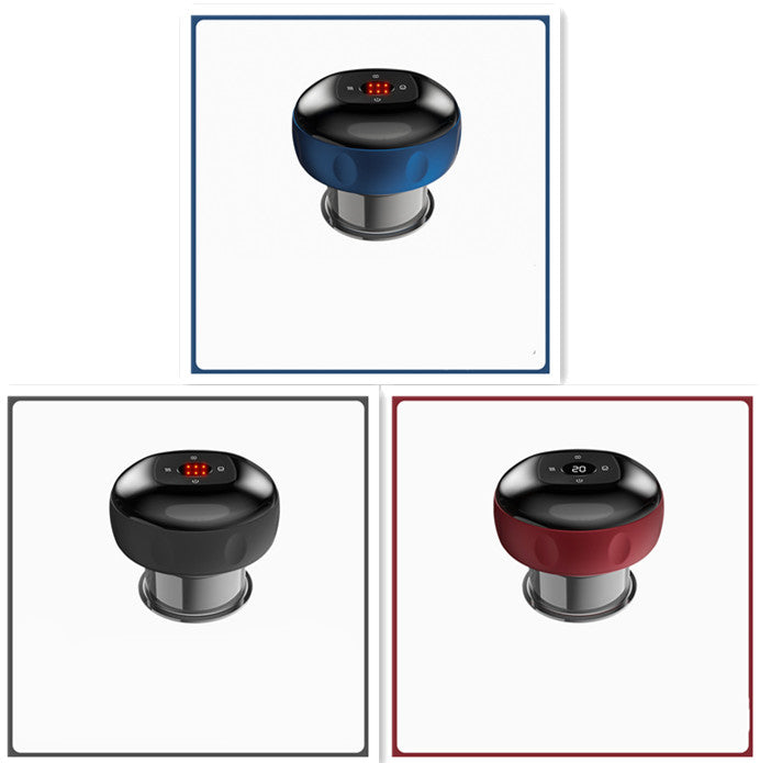 Electric Vacuum Cupping Body Massager With 12 Speeds, USB Charging