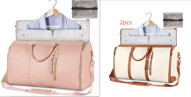 Large Capacity Foldable Travel Duffle Bag, Waterproof Tote