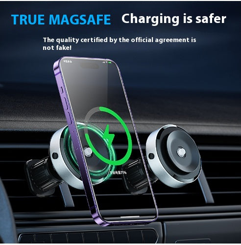 Magnetic Car Phone Holder With Strong Vacuum Suction