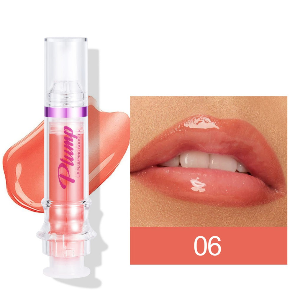 Glossy Tube Lip Gloss, Rich Colour Mirror Finish Liquid