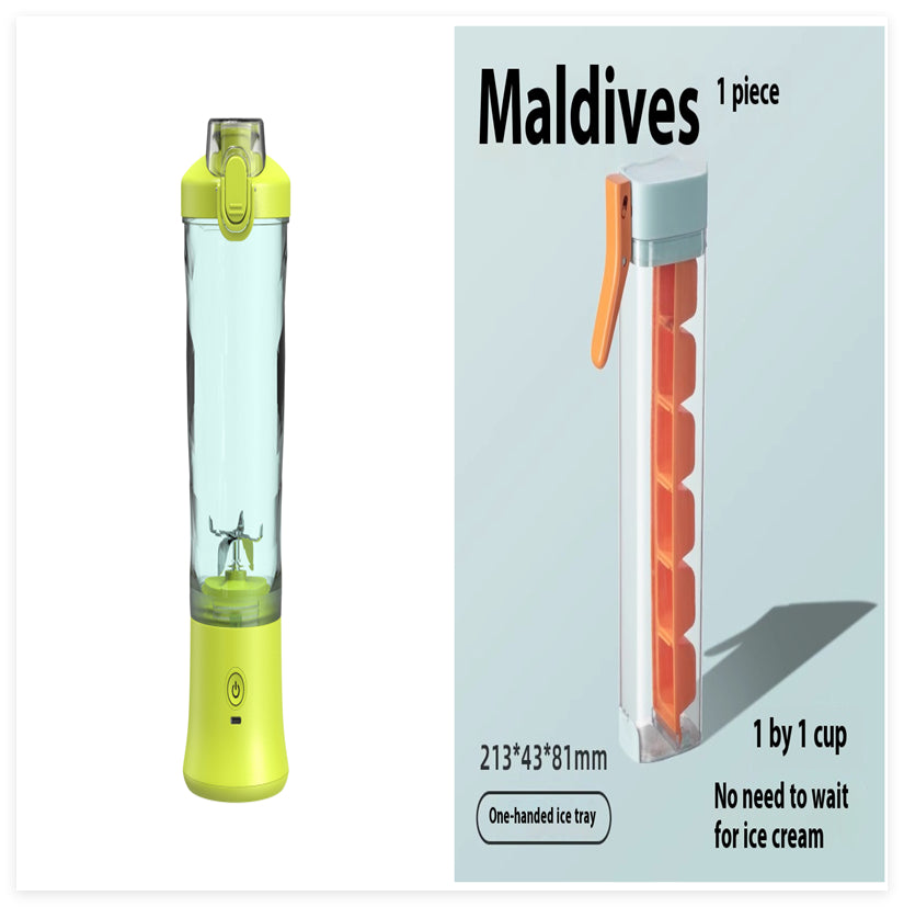 Portable Personal Blender With 6 Blades For Shakes And Smoothies
