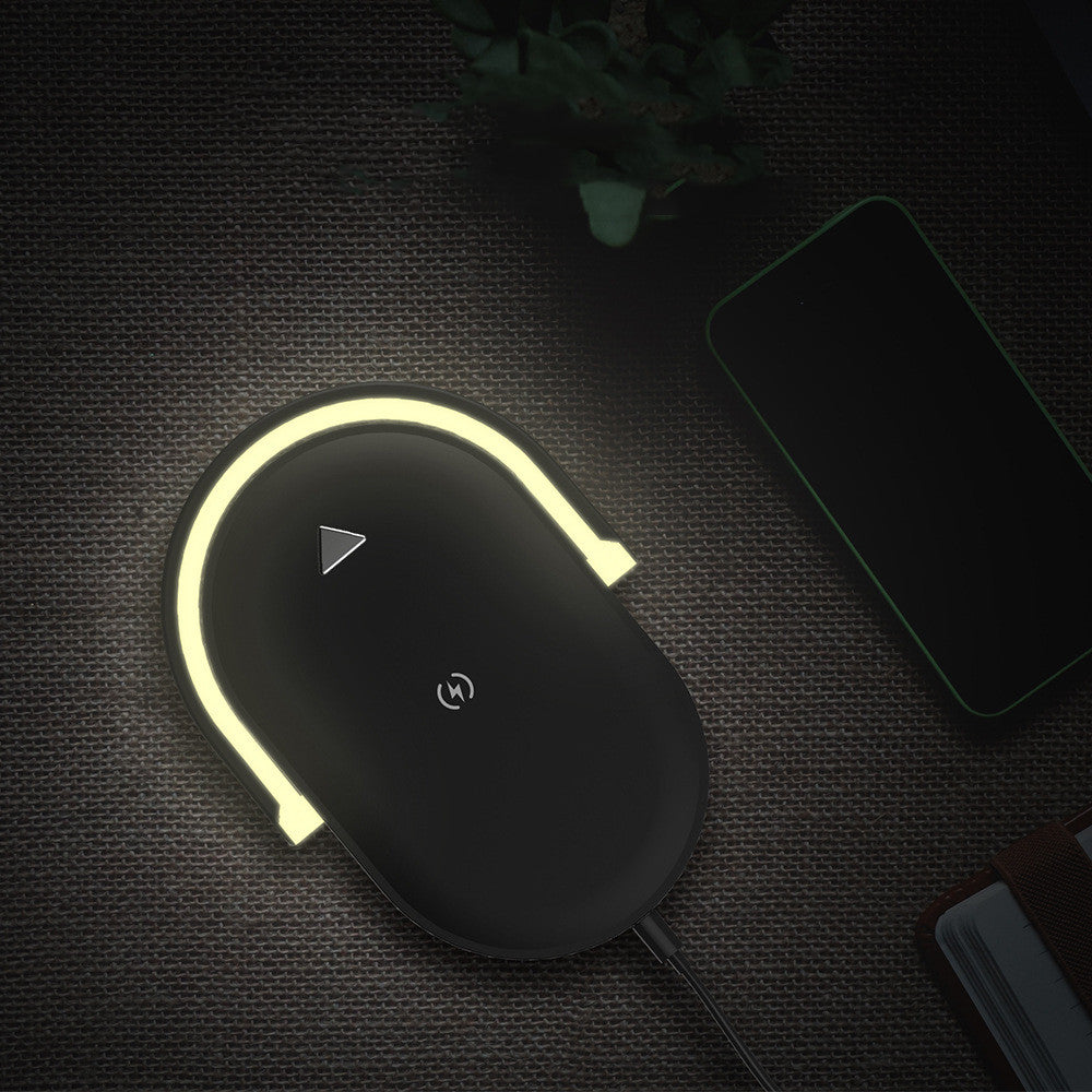 3-in-1 Foldable Wireless Charger Night Light and Reading Lamp