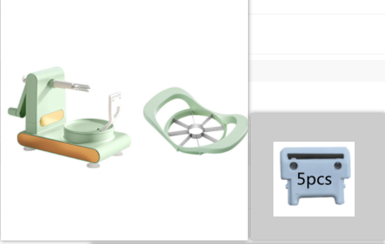 Hand-Cranked Fruit Peeler And Corer Machine For The Kitchen