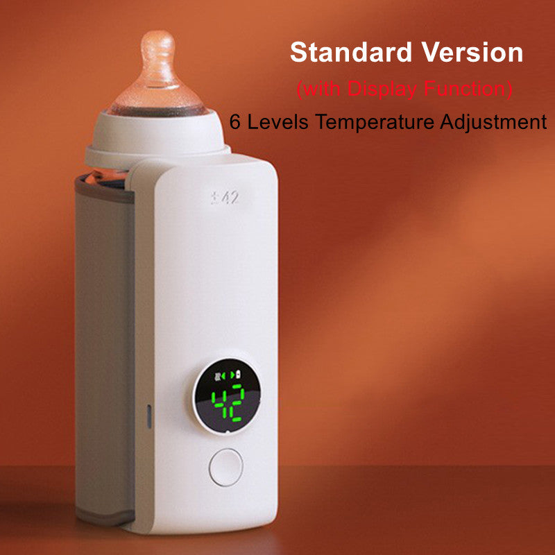 Portable Wireless Baby Bottle Warmer Bag, USB Rechargeable