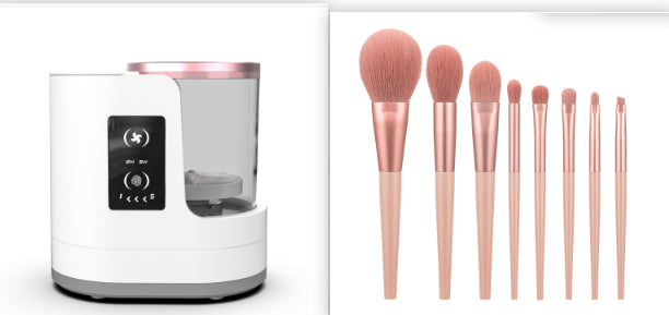Rechargeable Electric Makeup Brush Cleaner With Drying Function