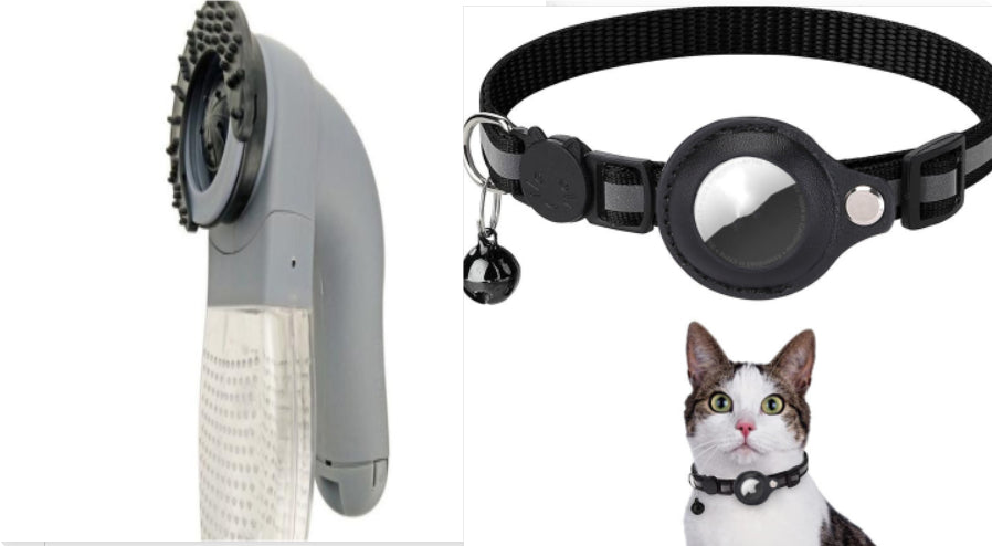 Reflective Pet Collar with Waterproof Tracker Holder Case in 16 Styles