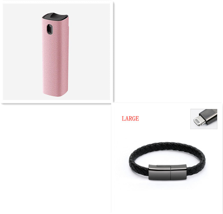 2-in-1 Phone and Computer Screen Cleaner Kit with Microfibre Cloth