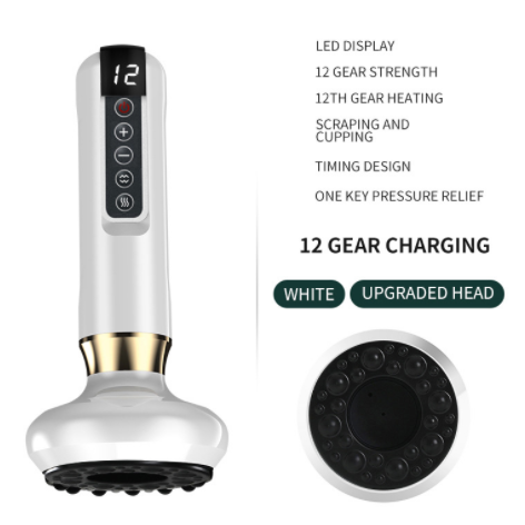 Electric Vacuum Cupping Massager with Gua Sha Suction for the Body