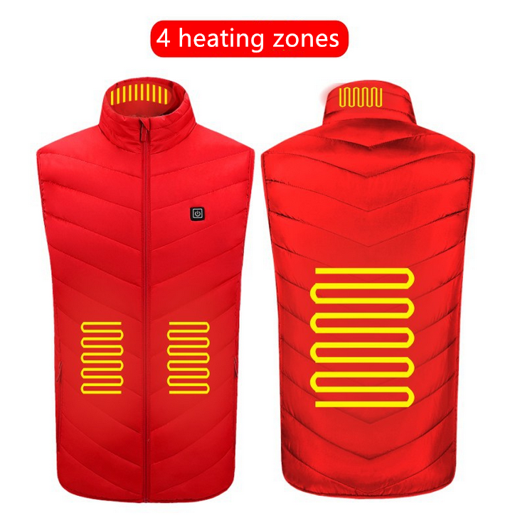 Washable USB Heated Vest, Electric Winter Body Warmer