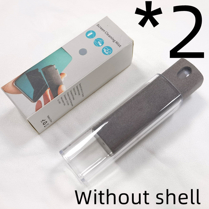 Phone And Laptop Screen Cleaner With Built-In Microfibre Storage