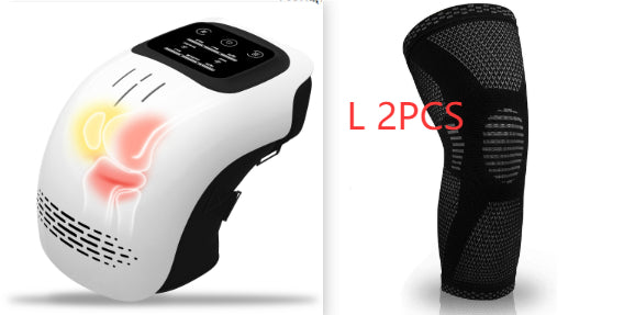 Heated Knee Massager With Vibration, Rechargeable Home Wrap