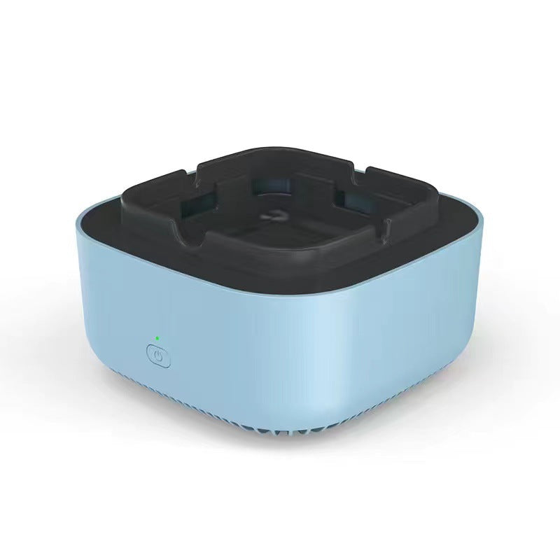Portable Car Ashtray With Anion Air Purifier And Automatic Open