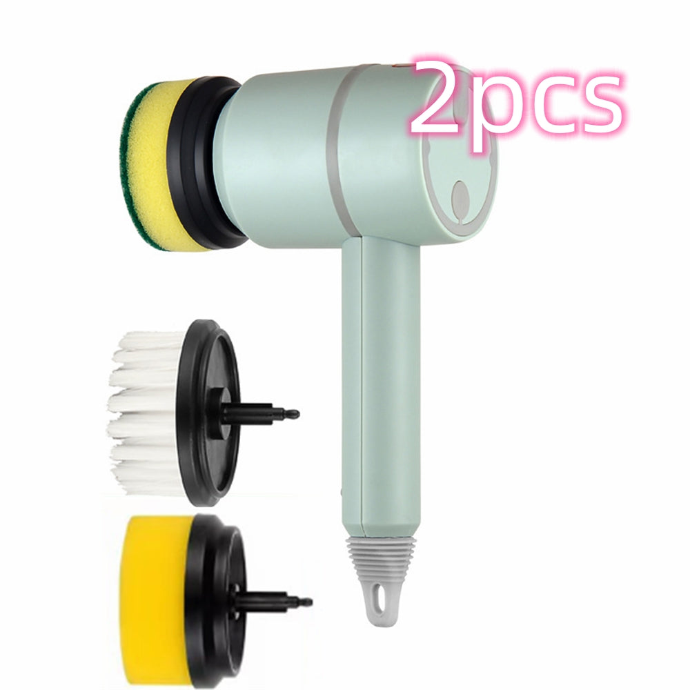 Cordless Electric Cleaning Brush For Dishes, Bathtub And Tiles
