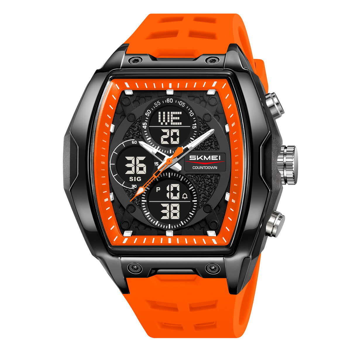 Multicolour Sports Digital Watch with Easy-Read Display for Everyday