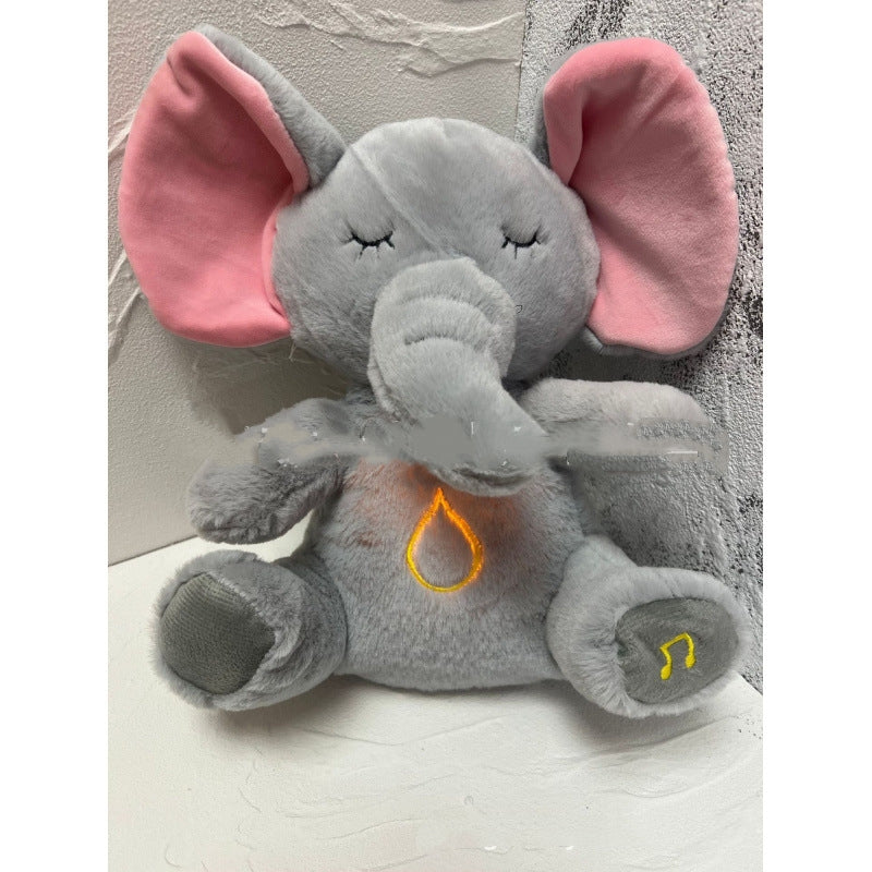 Breathing Bunny Plush Toy With Soft Moving Belly