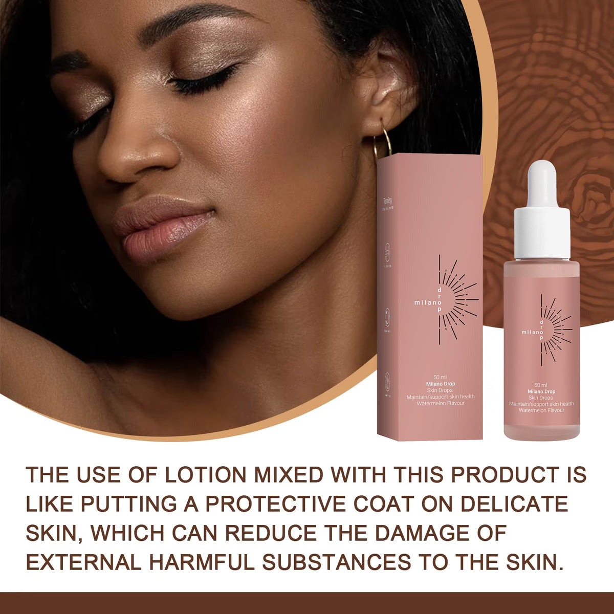 Self Tanning Face And Body Serum Drops For A Natural Bronzed Glow