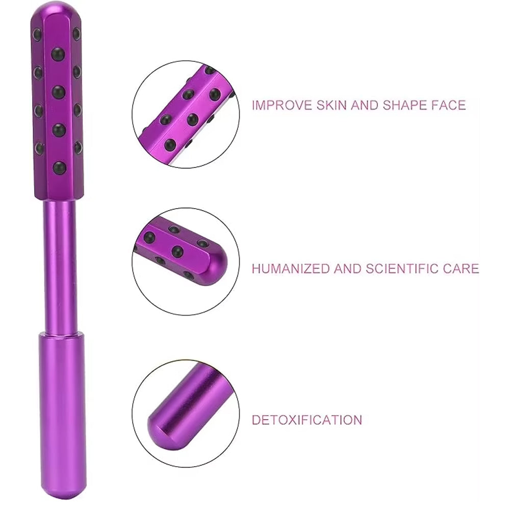Germanium Facial Roller Beauty Stick with Massage Grains in Ten Styles