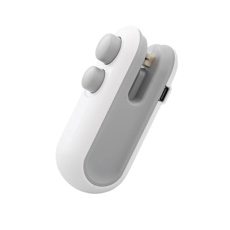 Mini 2-in-1 USB Bag Sealer and Opener For Snacks