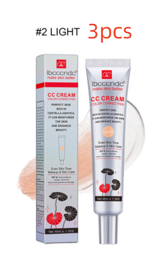 Moisturising Colour Correcting CC Cream, Waterproof Concealer